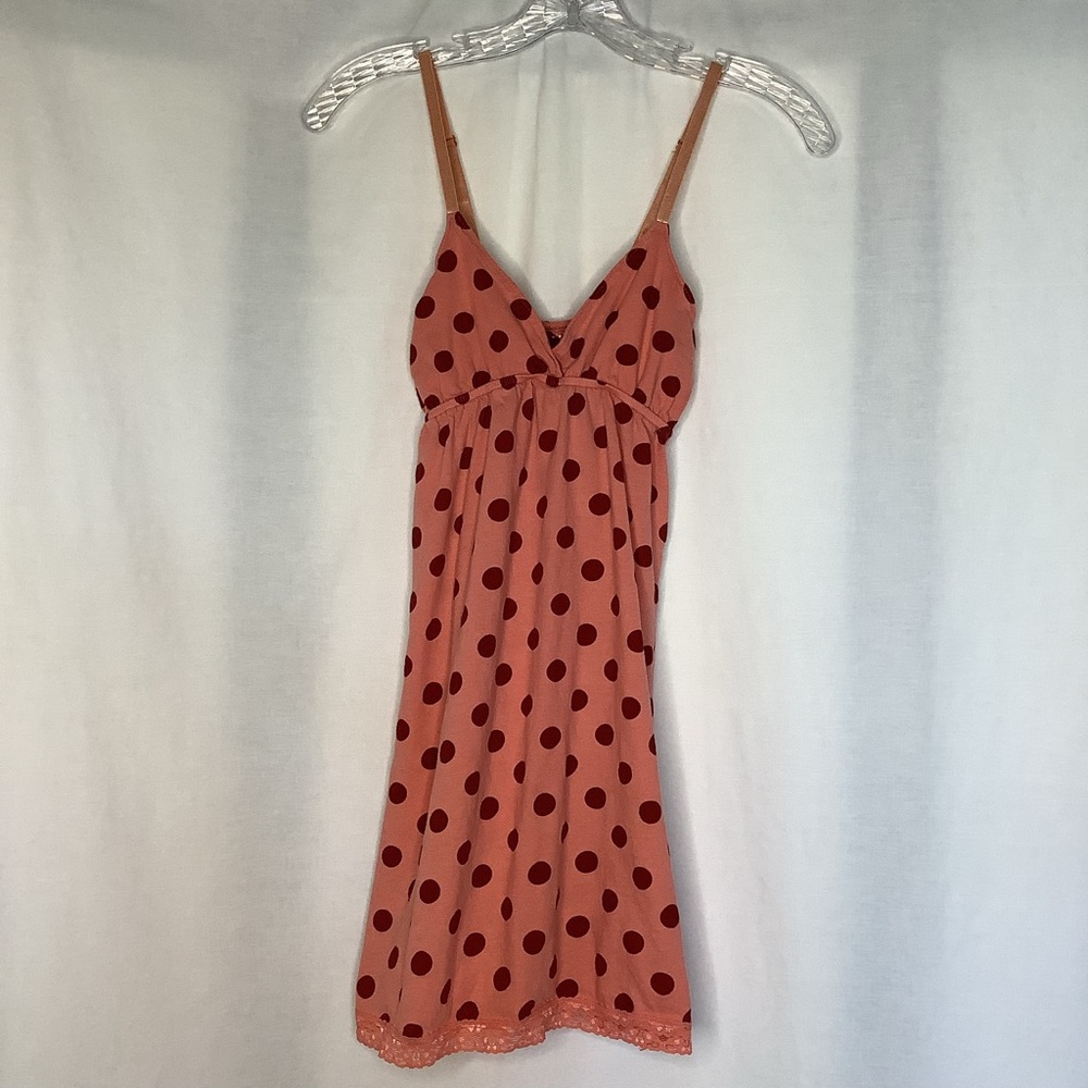 👚 2/$20 Blu Chic Polka Dot Spaghetti Strap Top Sz S
